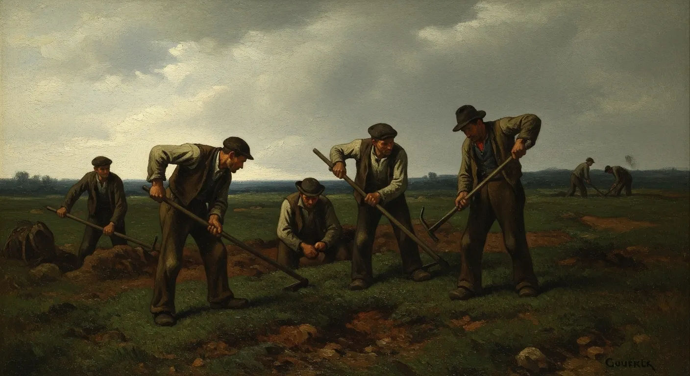 gustave courbet paintings realism