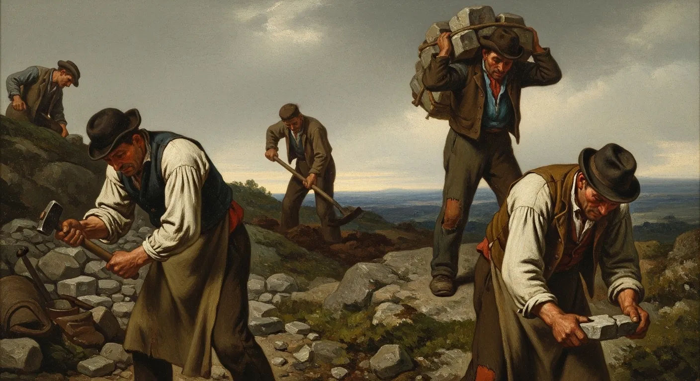 gustave courbet realism paintings