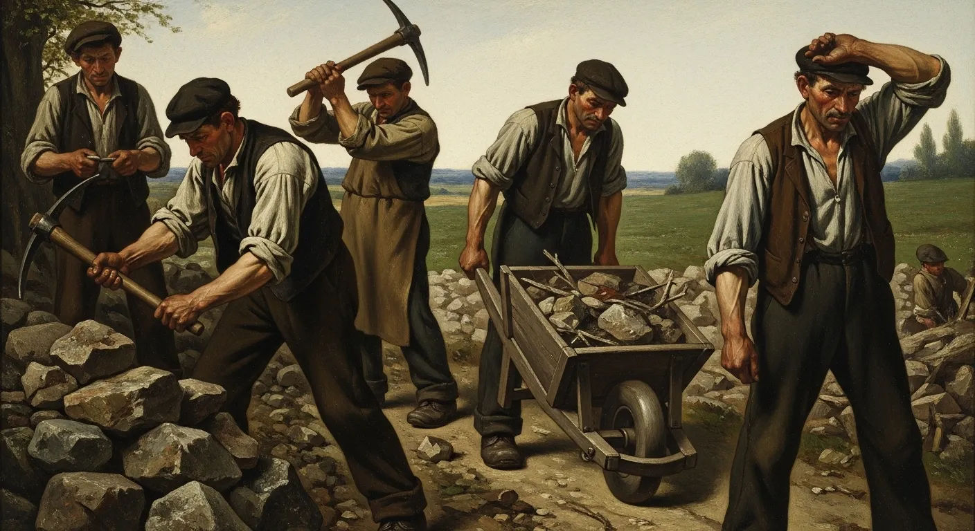 Gustave Courbet Realism Paintings True Visions