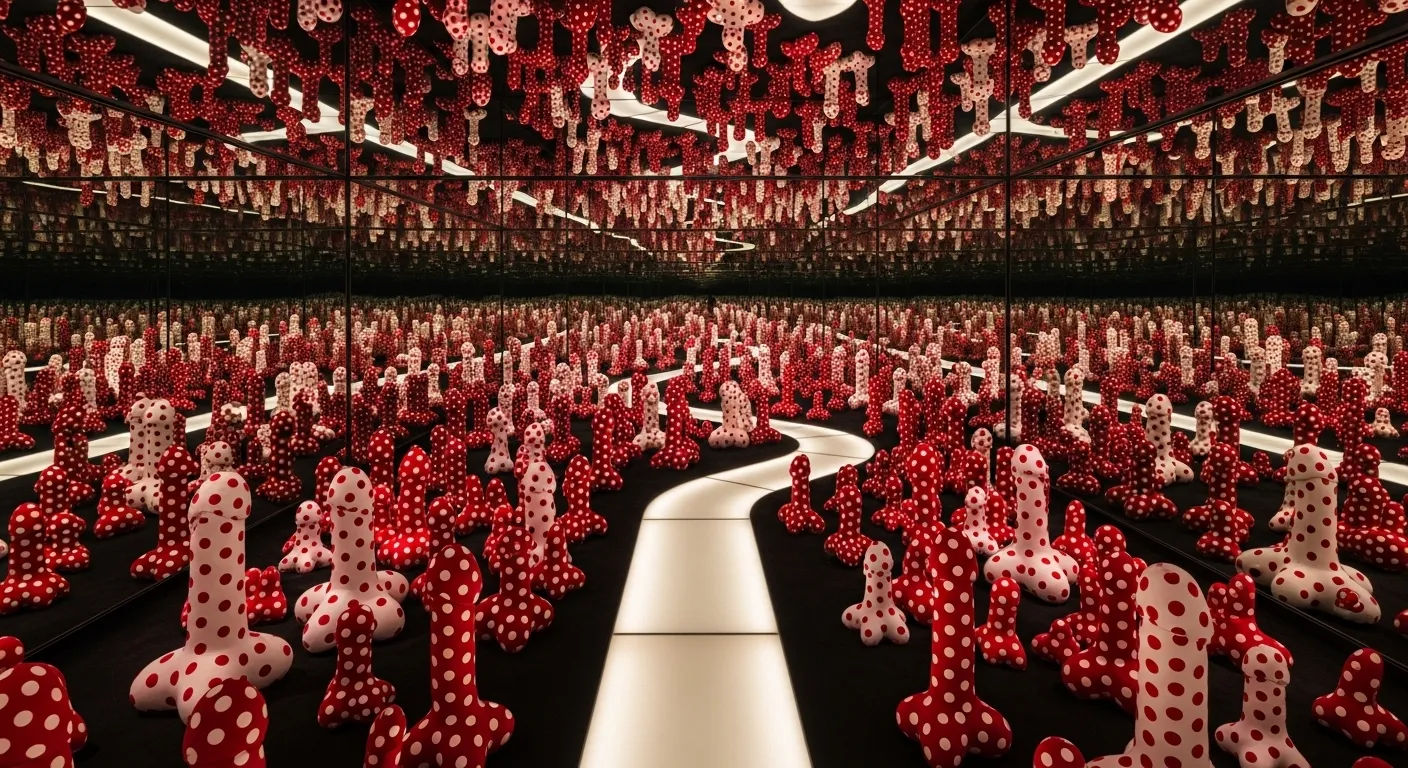 la infinity mirror room