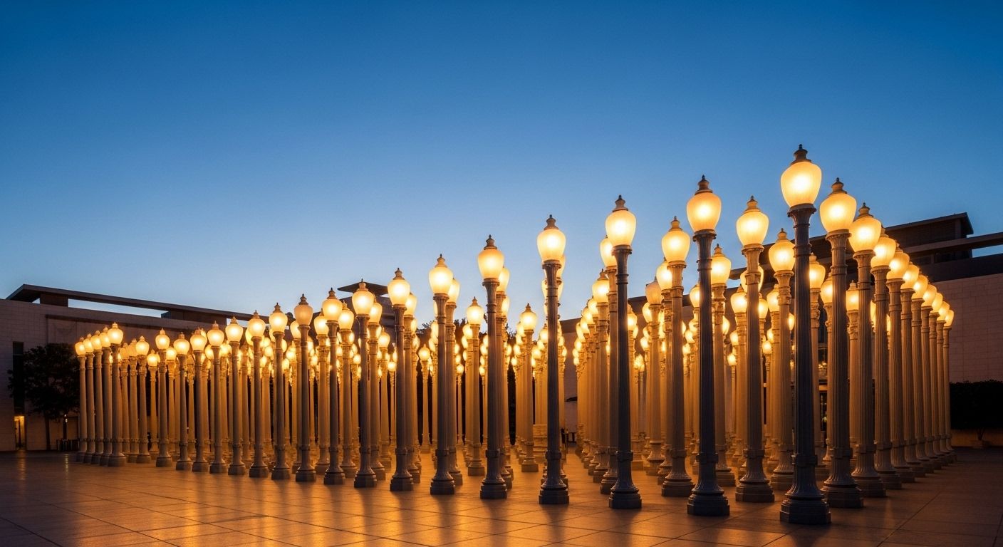 lacma museum urban lights
