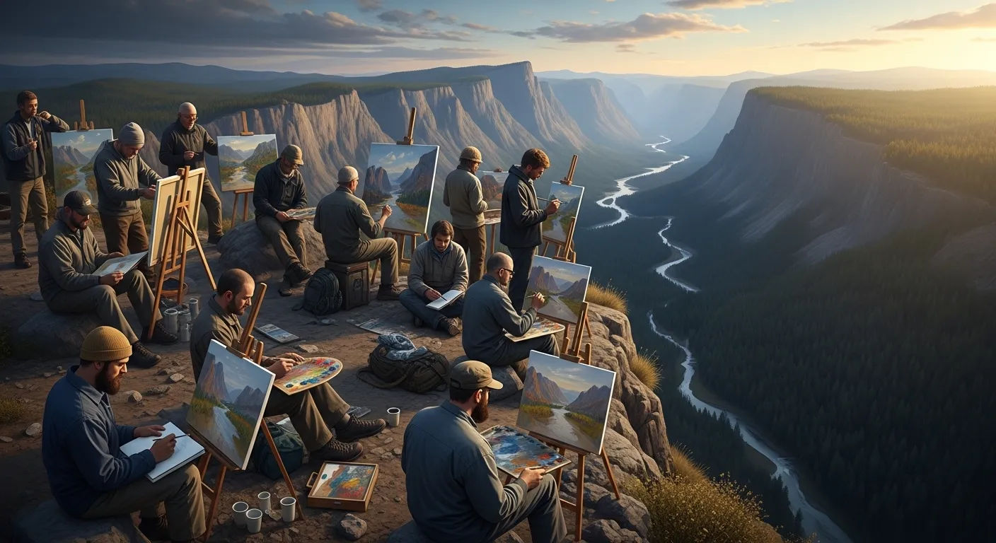 Modern Landscape Painters Scenic Visions