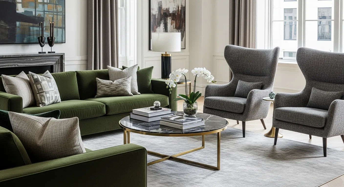 modern victorian house interior