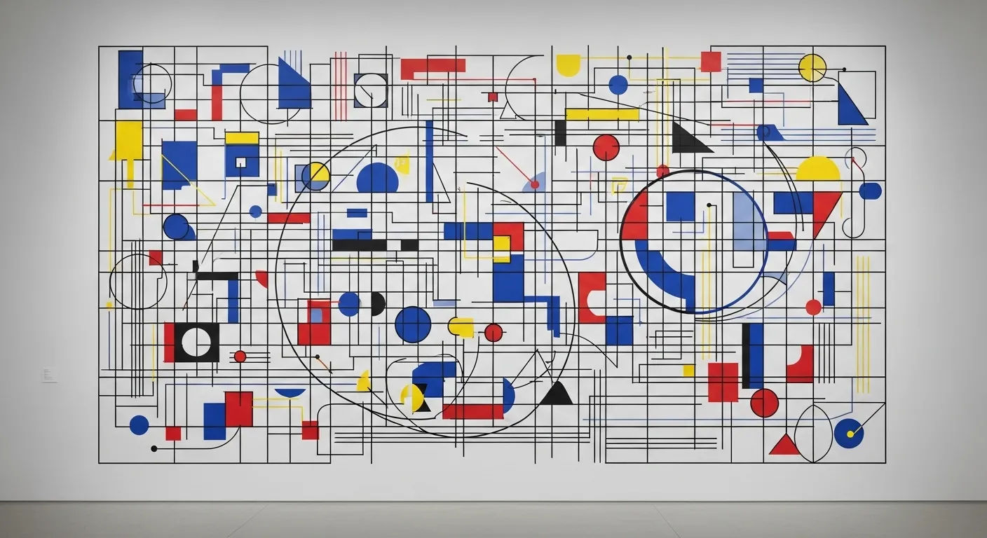 Sol Le Witt Wall Drawing Geometric Patterns