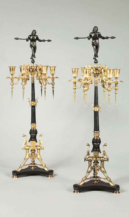 Candelabra with Rope Walker