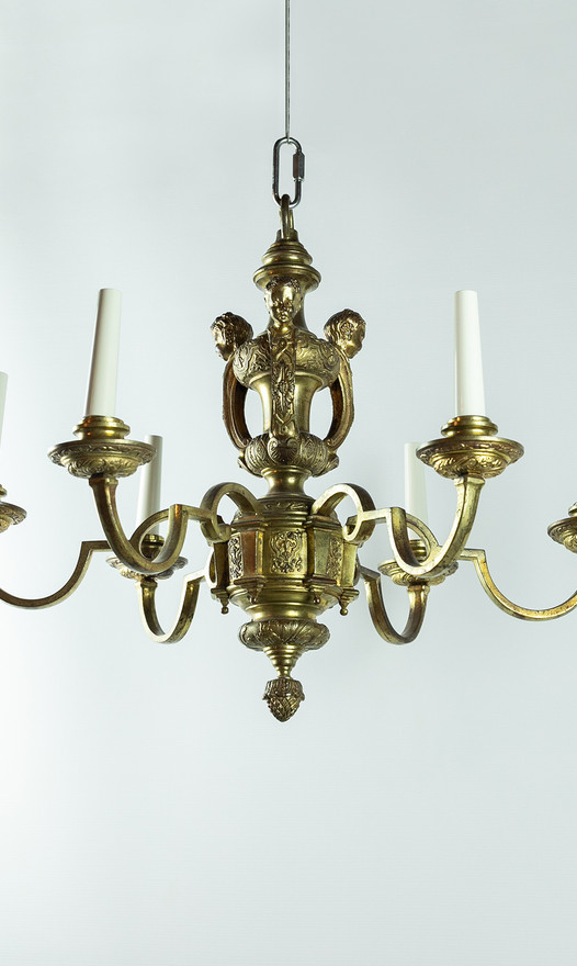 Mazarin Revival jewel chandelier