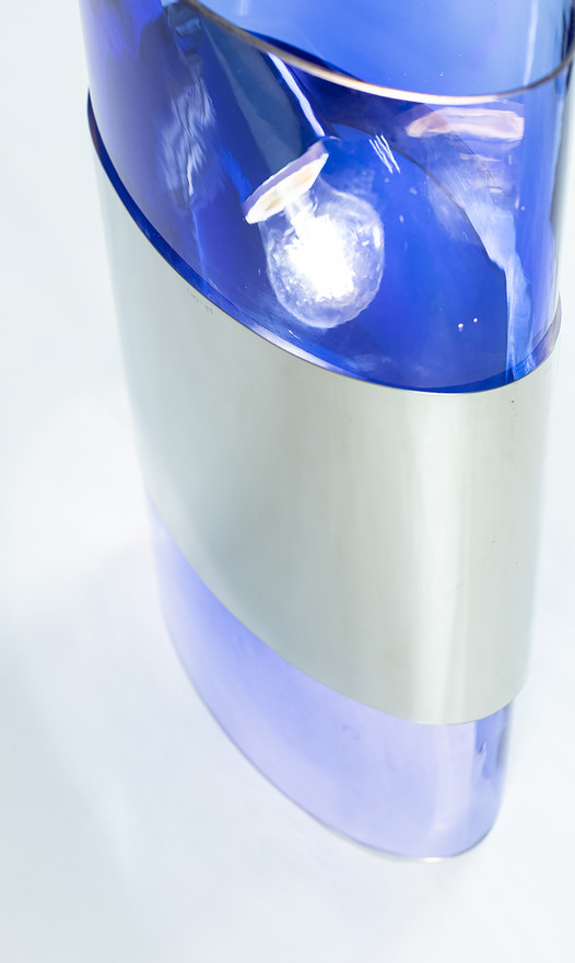 Blue Italian Lamp