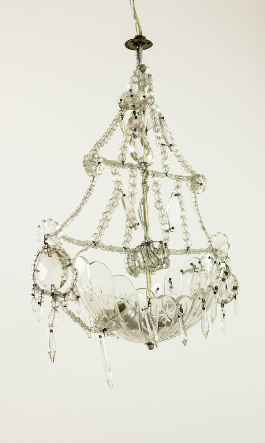 Very small sail ship chandelier by Christoph Palme