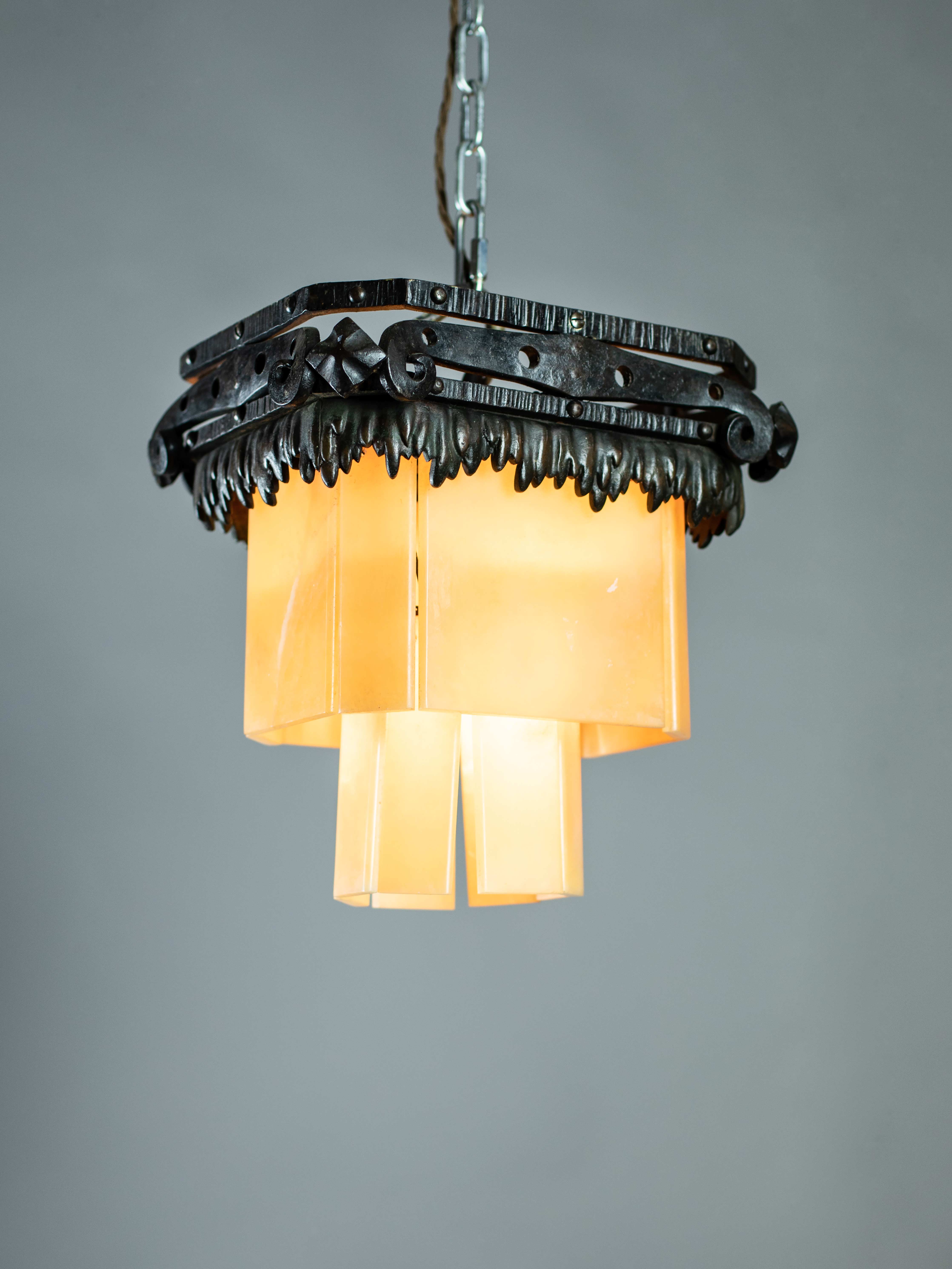 Chandeliers, Vintage Deco Style Light Fittings