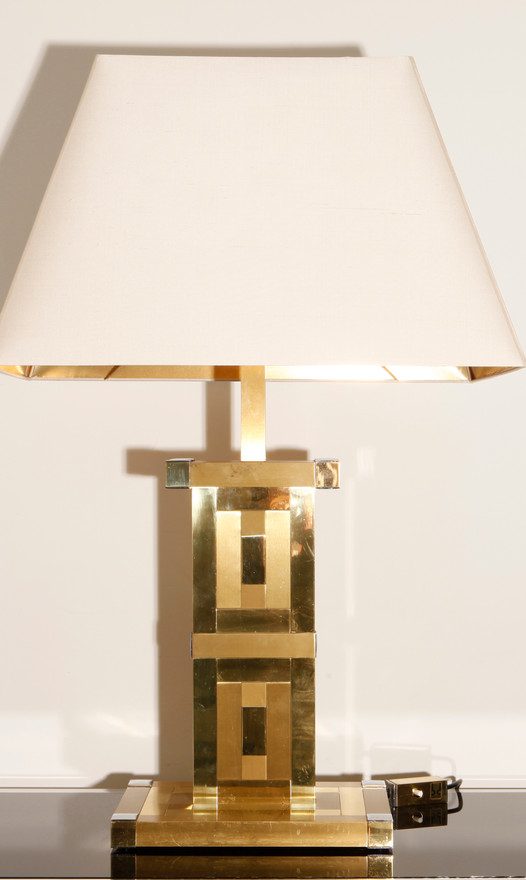 Paire de lampes Willy Rizzo, Edition Lumica