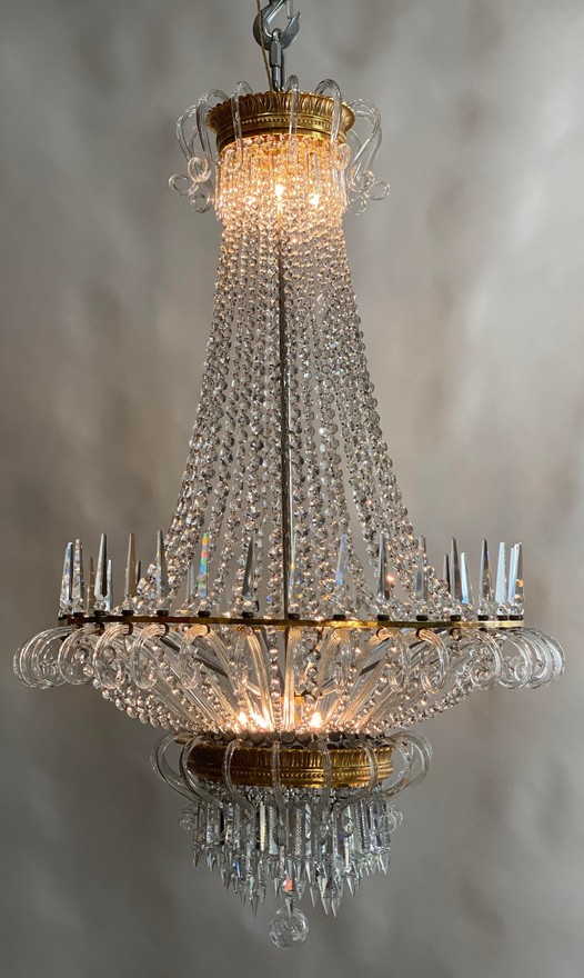 Lustre Corbeille, Italie, Vers 1940