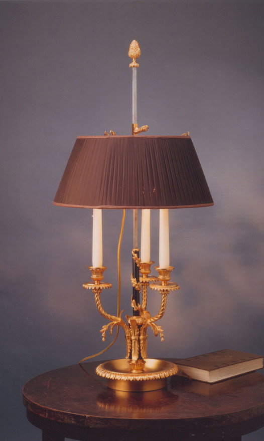 Lamp Bouillotte in the Empire Style