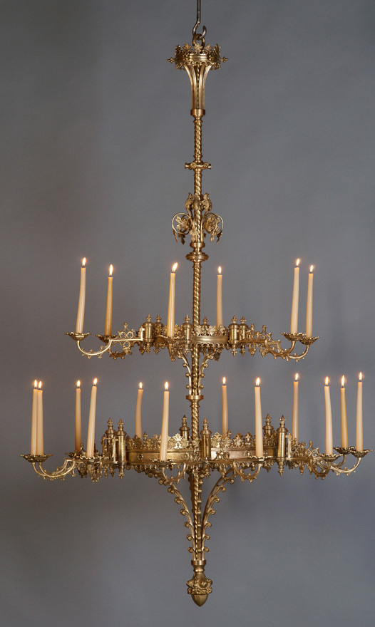 Important Gothic Chandelier