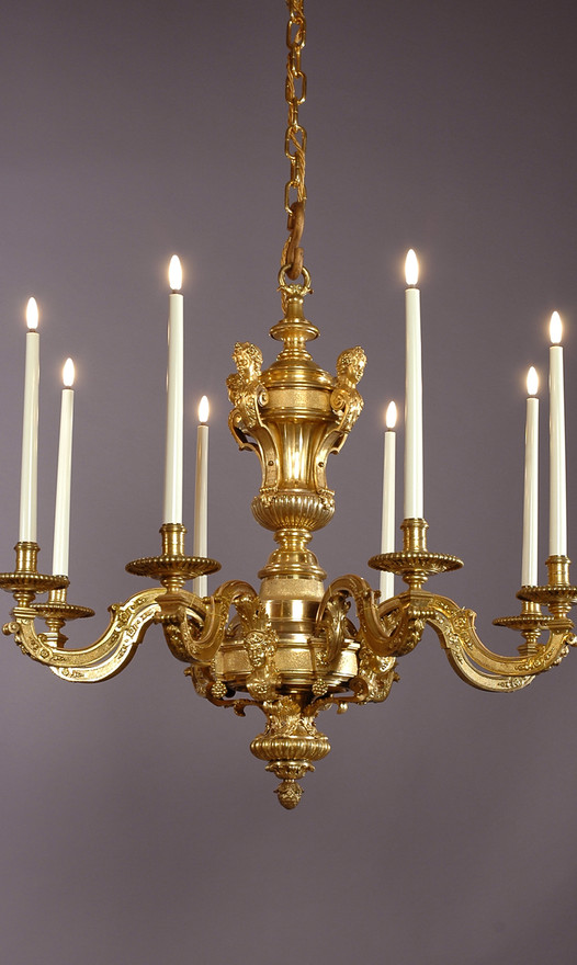 Boulle chandelier of the King's room