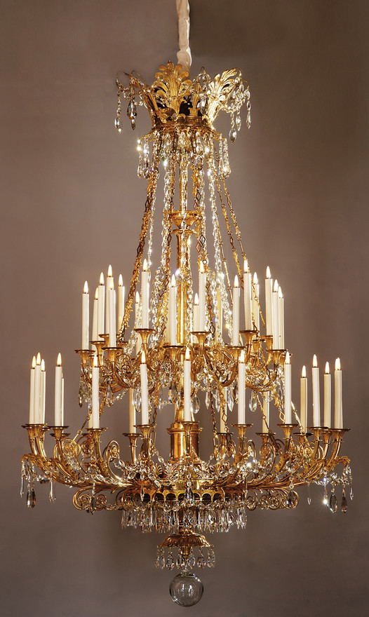 Important Empire Chandelier