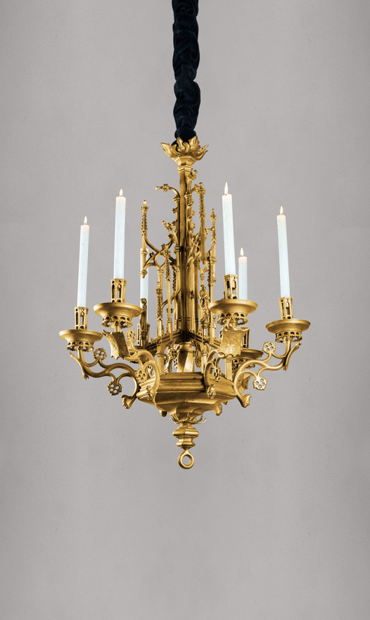 Neo-Gothic English Chandelier