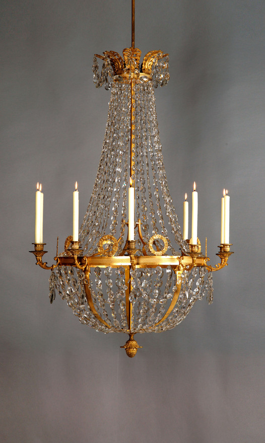 Empire “Corbeille” Chandelier