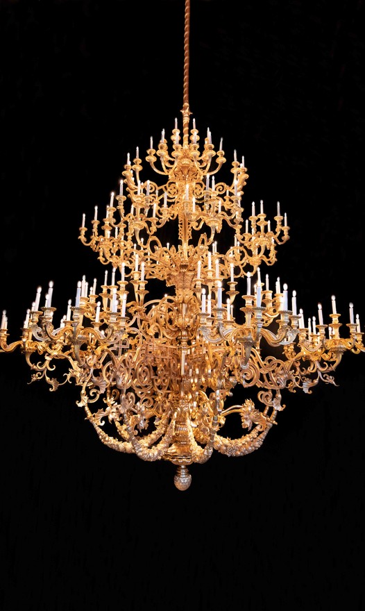 Monumental Chandelier by Felix Chopin for St Vladimir room