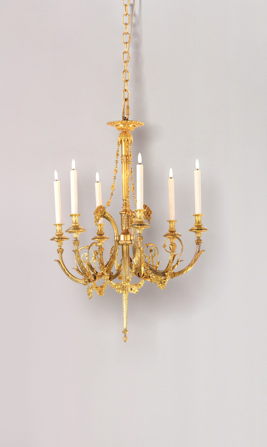 Small chandelier Neo-Louis XVI