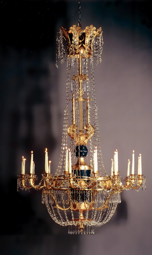 Important Empire Chandelier