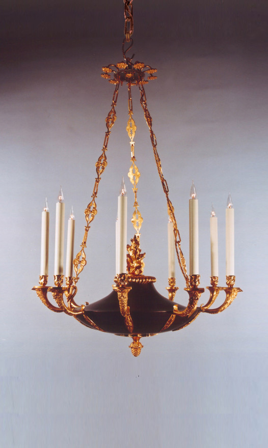 Empire Chandelier with 8 lights