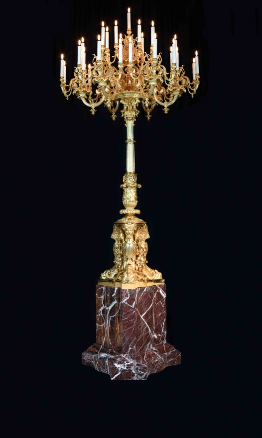 Monumental Candelabra by Felix Chopin for the St Vladimir Royal room