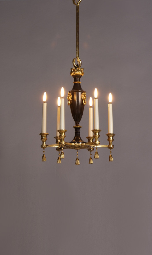 Empire Chandelier with 6 lights