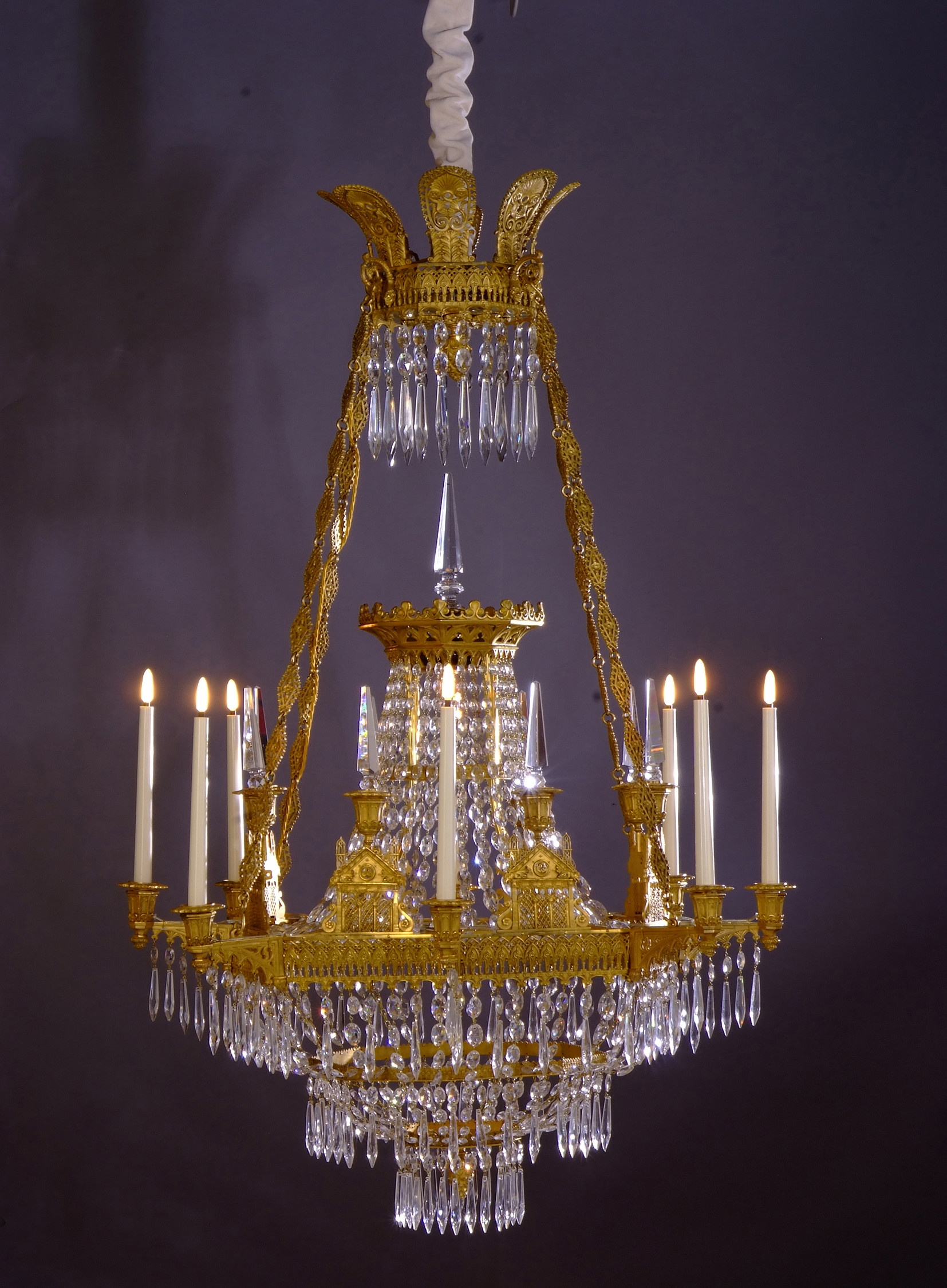 gothic crystal chandelier