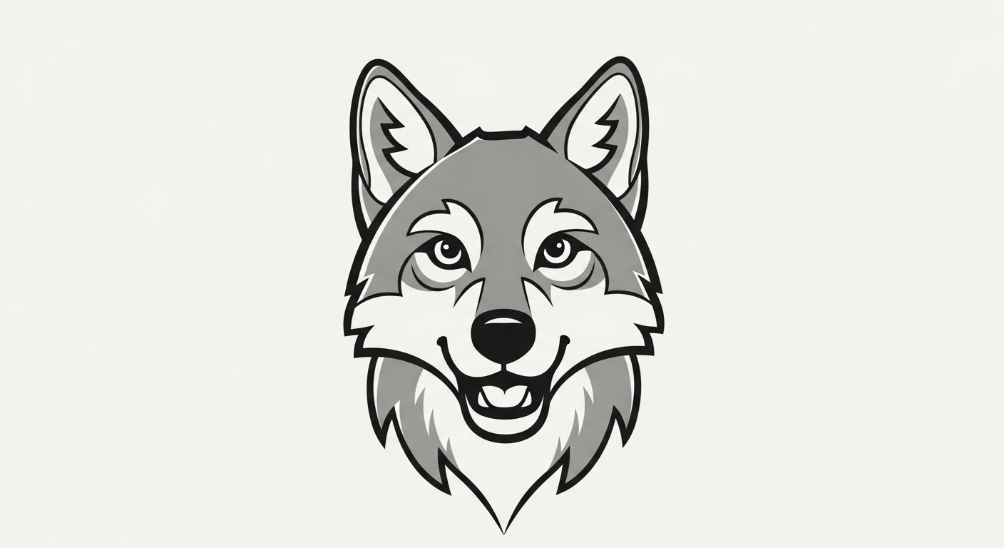 Dessin De Loup Facile À Imiter