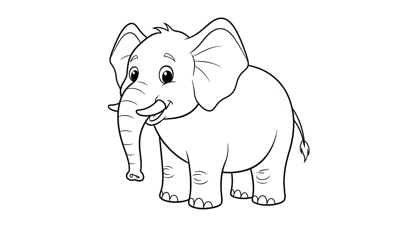 Dessin Elephant Facile Pour Débutants