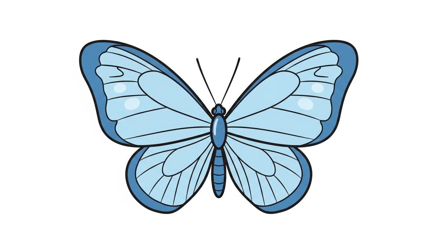 Dessin Facile De Papillon En 4 Étapes