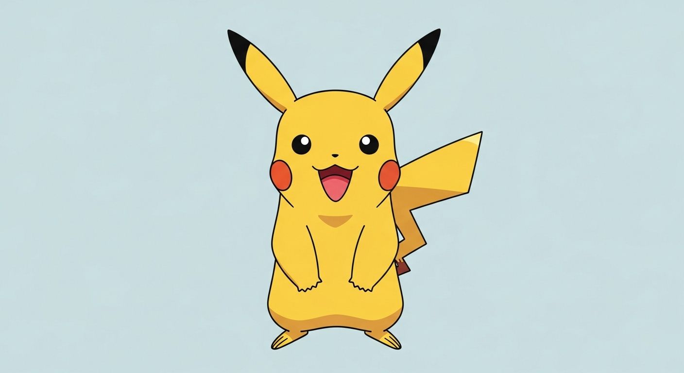 dessin facile pikachu