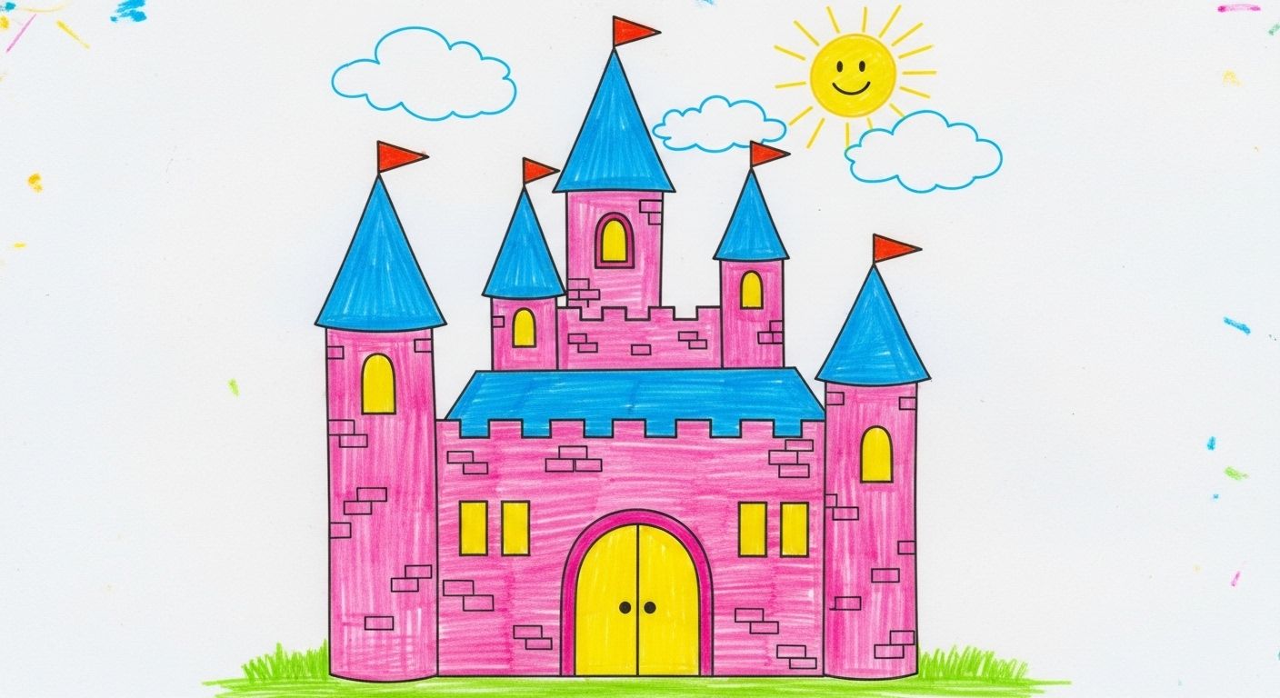 dessin princesse facile