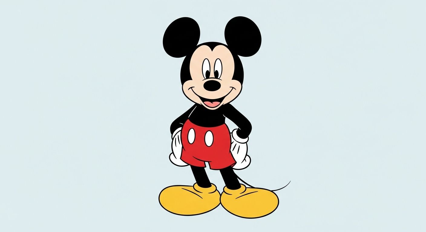 dessiner mickey facilement