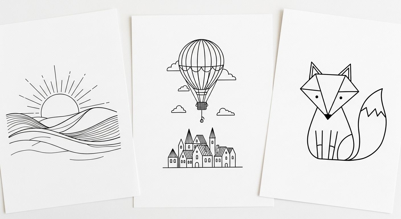 dessins stylés facile