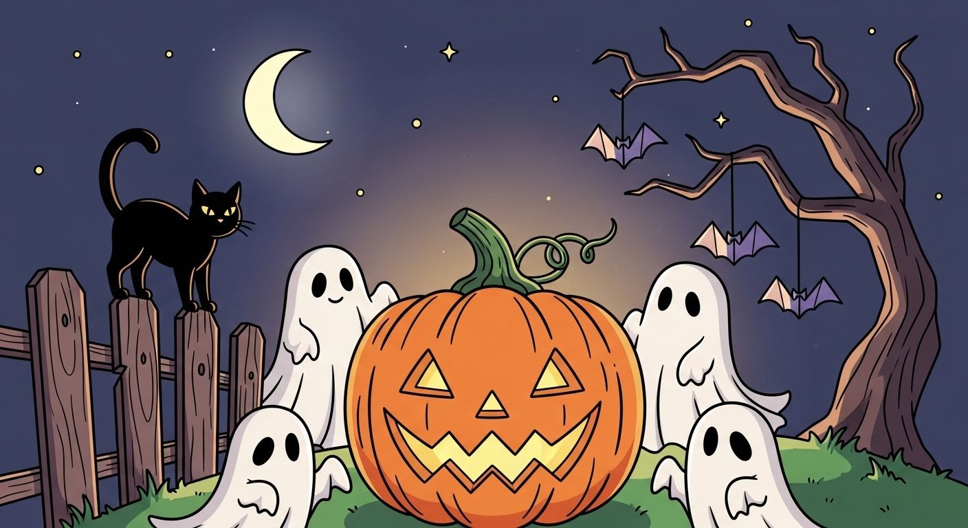 halloween dessin facil