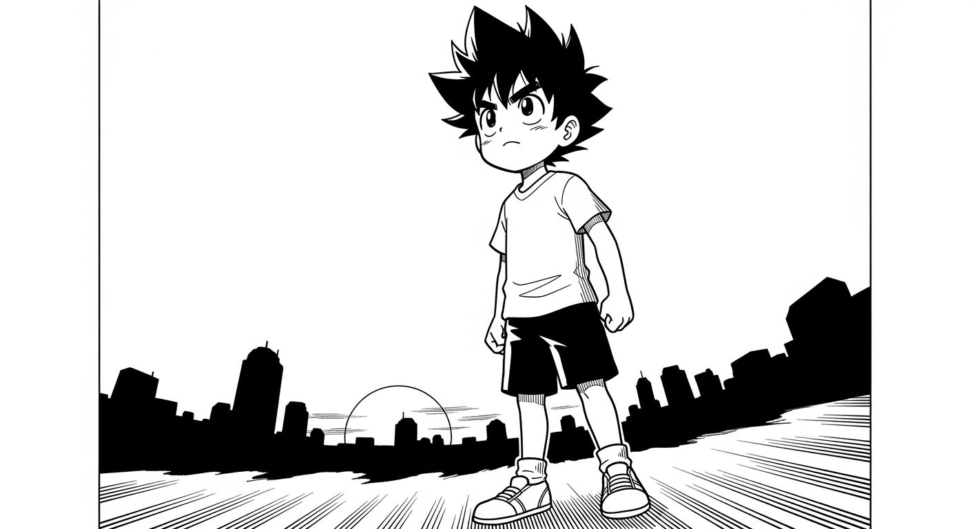 manga simple à dessiner