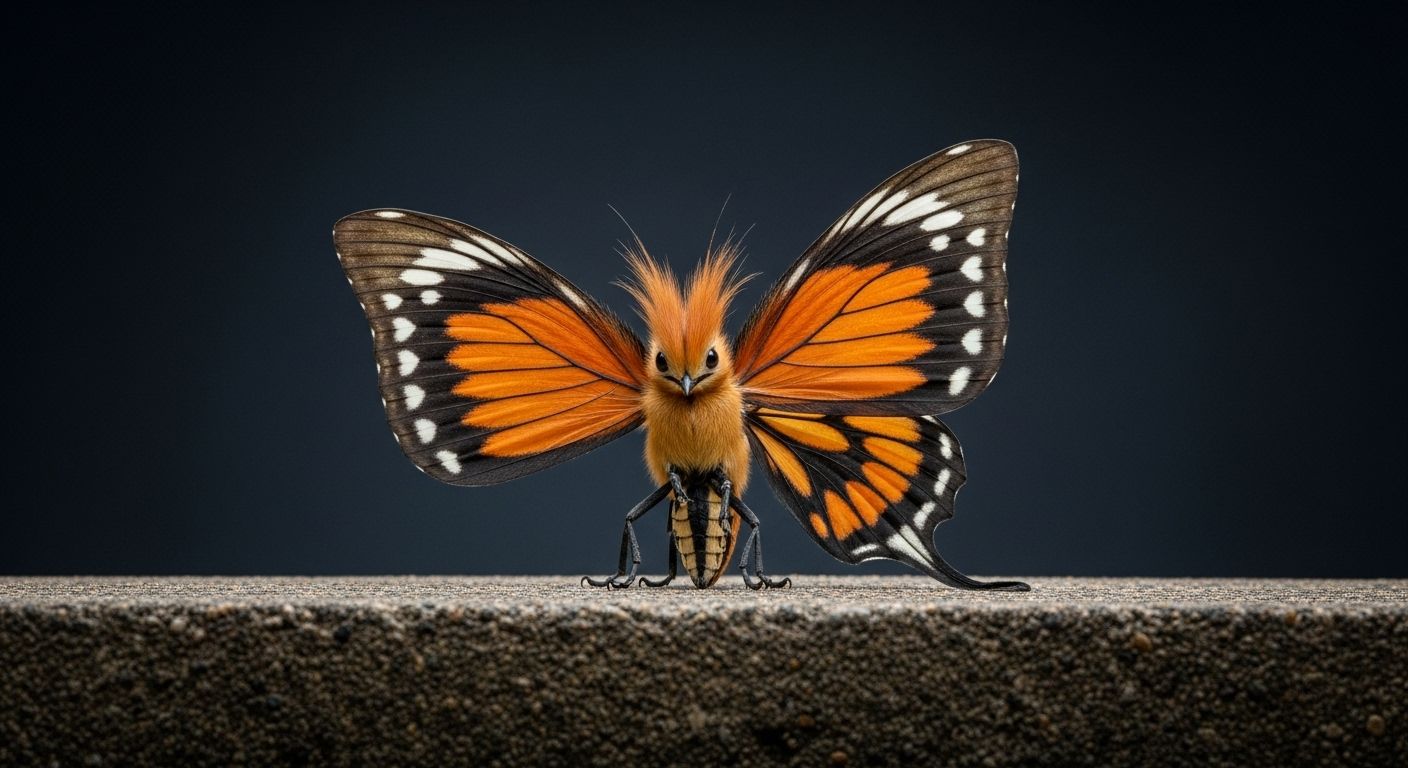 Papillon Dessin Simple En 3 Étapes