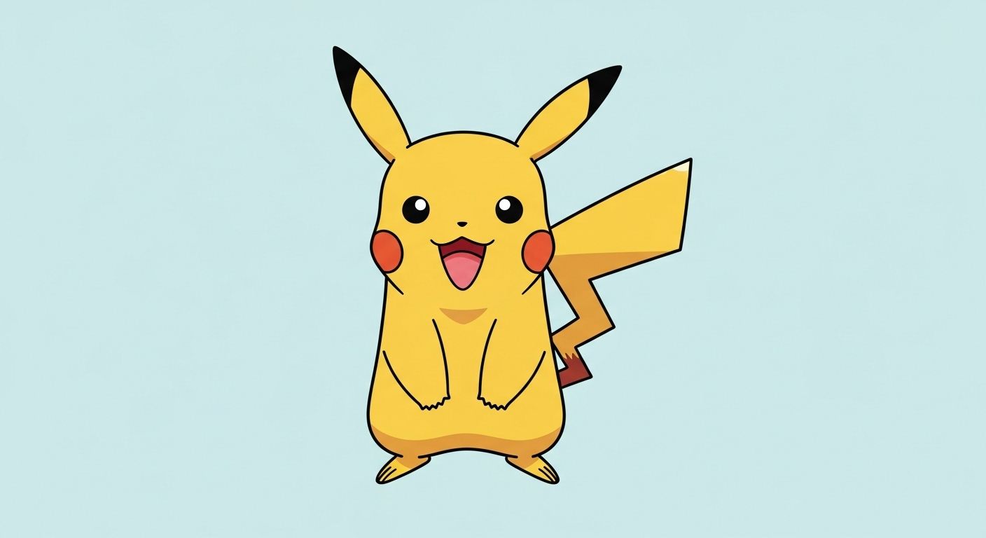 pikachu dessin facile