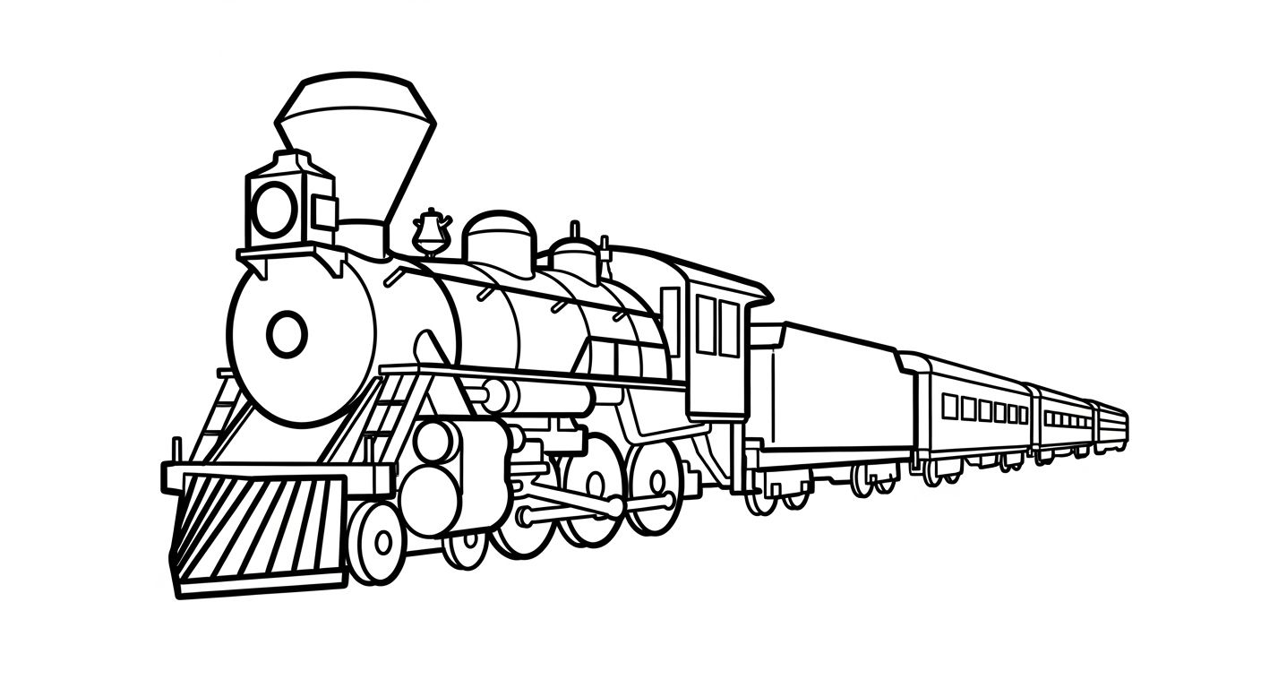 Train Dessin Facile À Copier