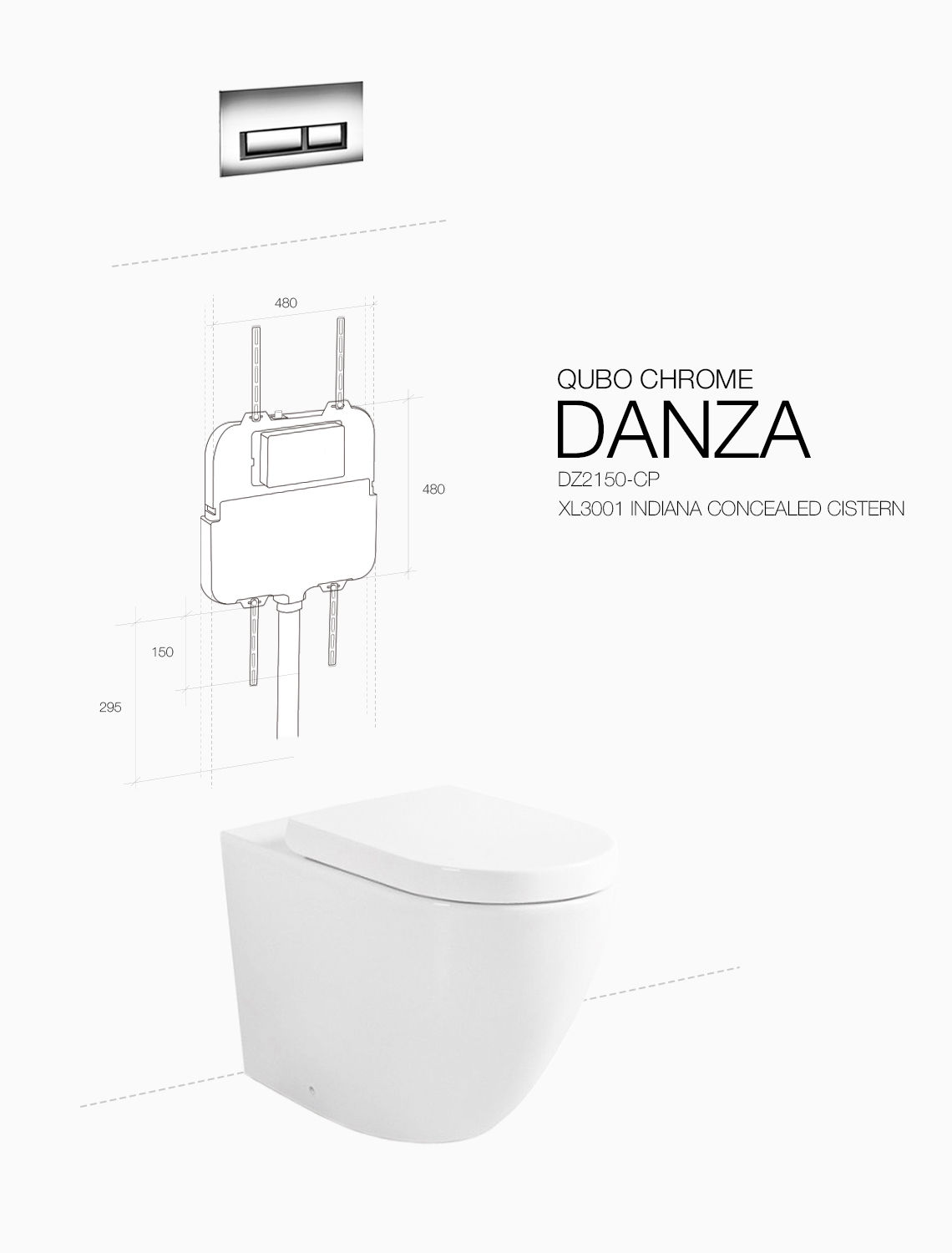 DANZA QUBO CHROME INDIANA — view 2