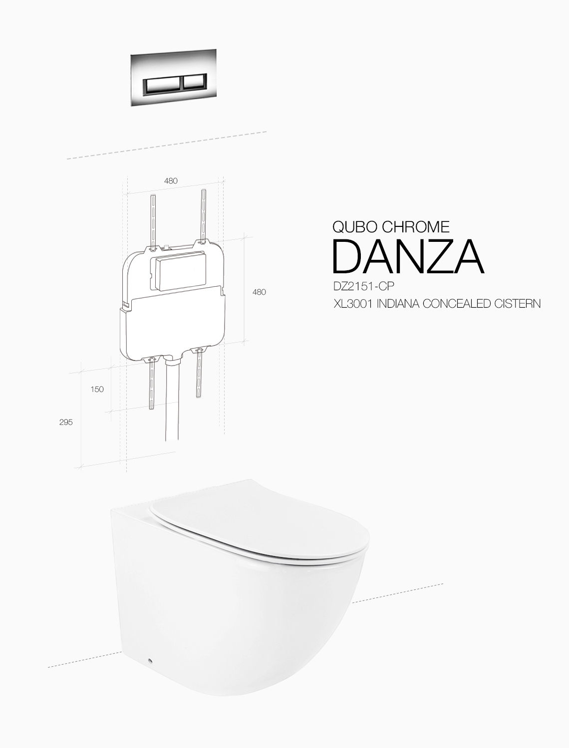DANZA QUBO CHROME INDIANA — view 2