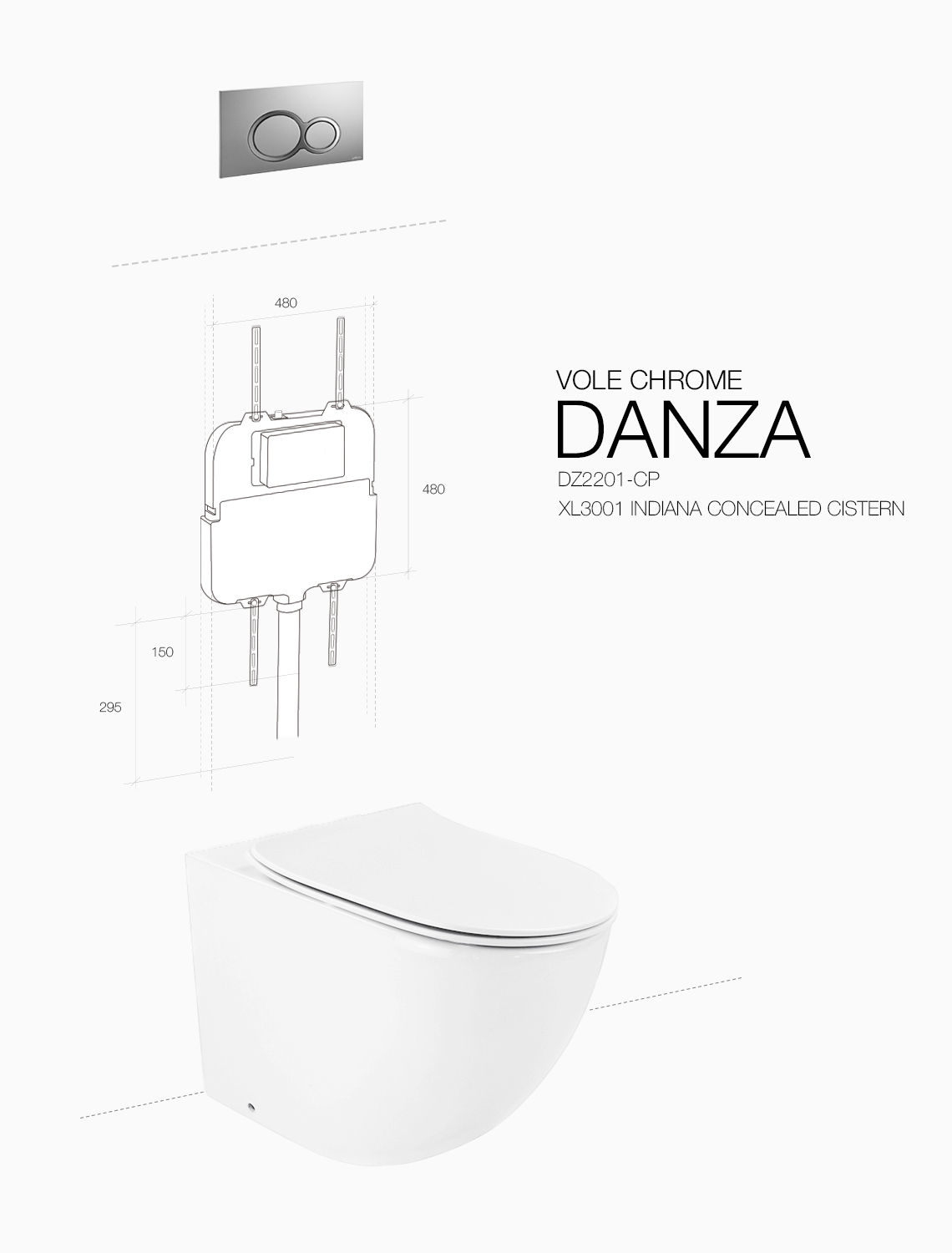 DANZA VOLE CHROME INDIANA — view 2