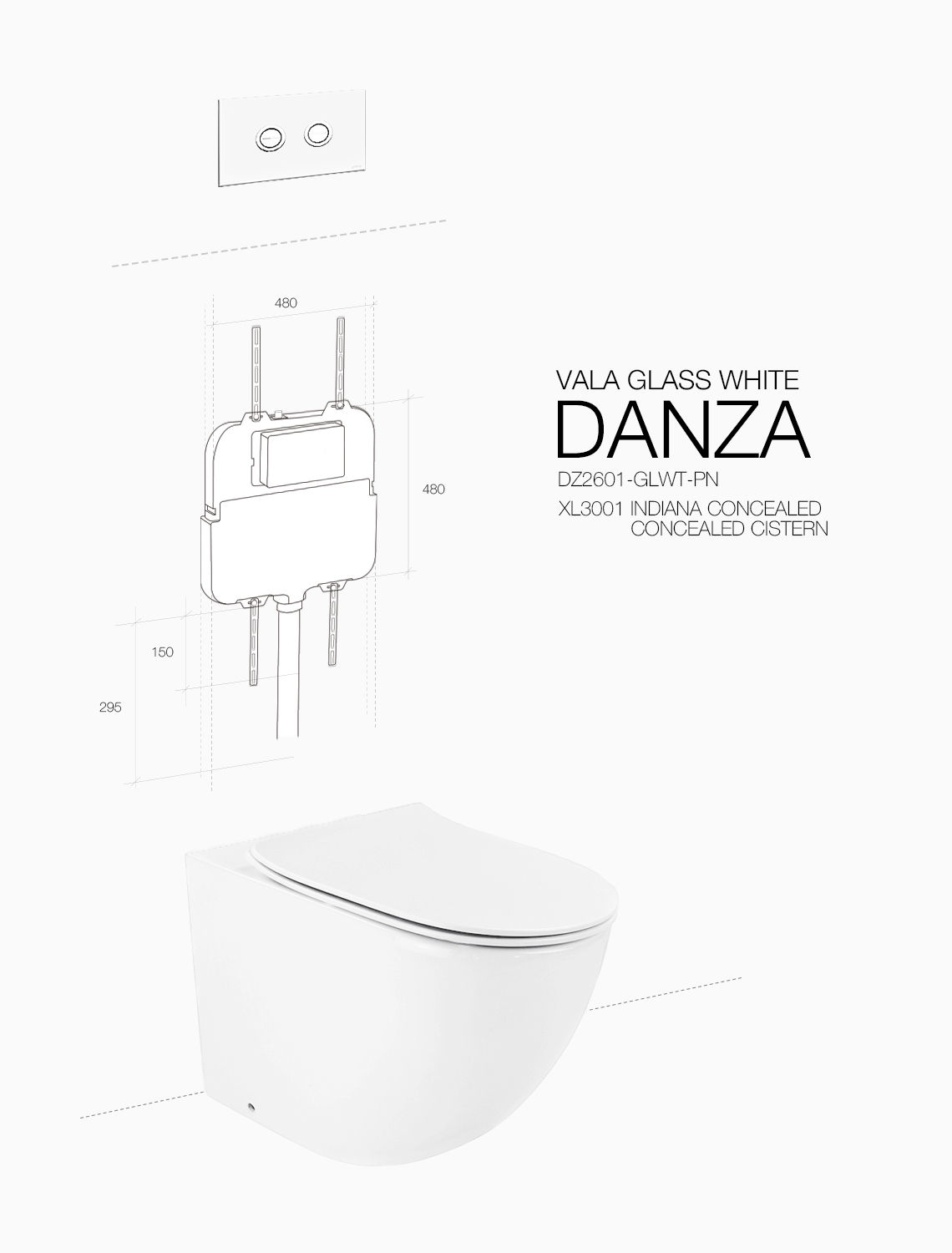 DANZA VALA WHITE INDIANA PNEUMATIC — view 2