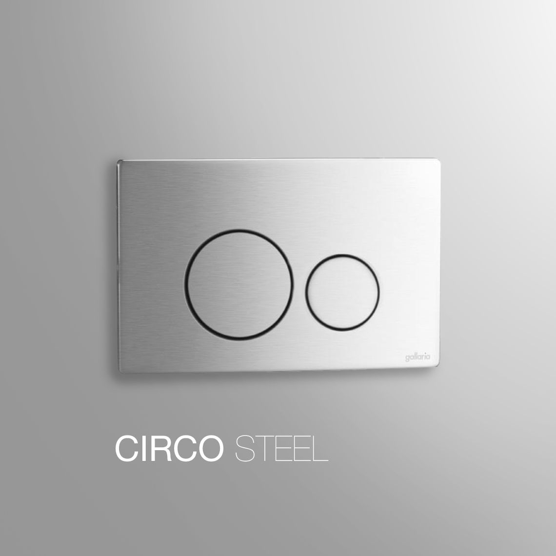 DANZA WALL HUNG CIRCO STAINLESS STEEL INDIANA