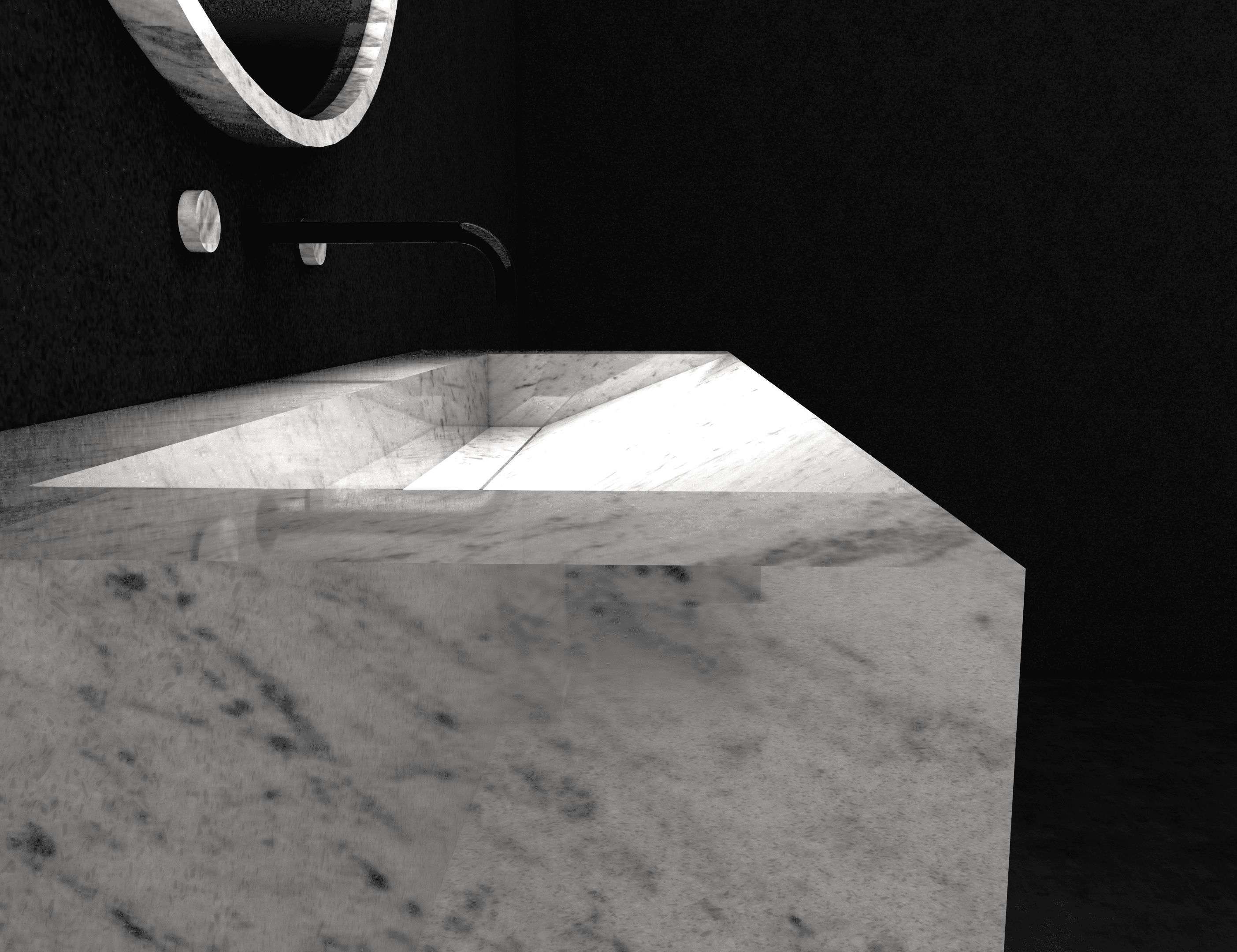 ELAN WASHPLANE | CARRARA WHITE | 1200MM — view 2