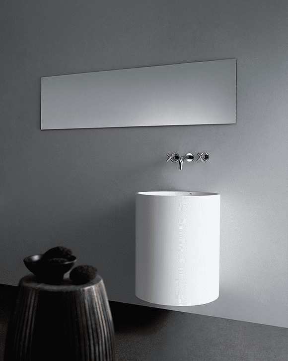 BOLA WHITE WALL HUNG BASIN