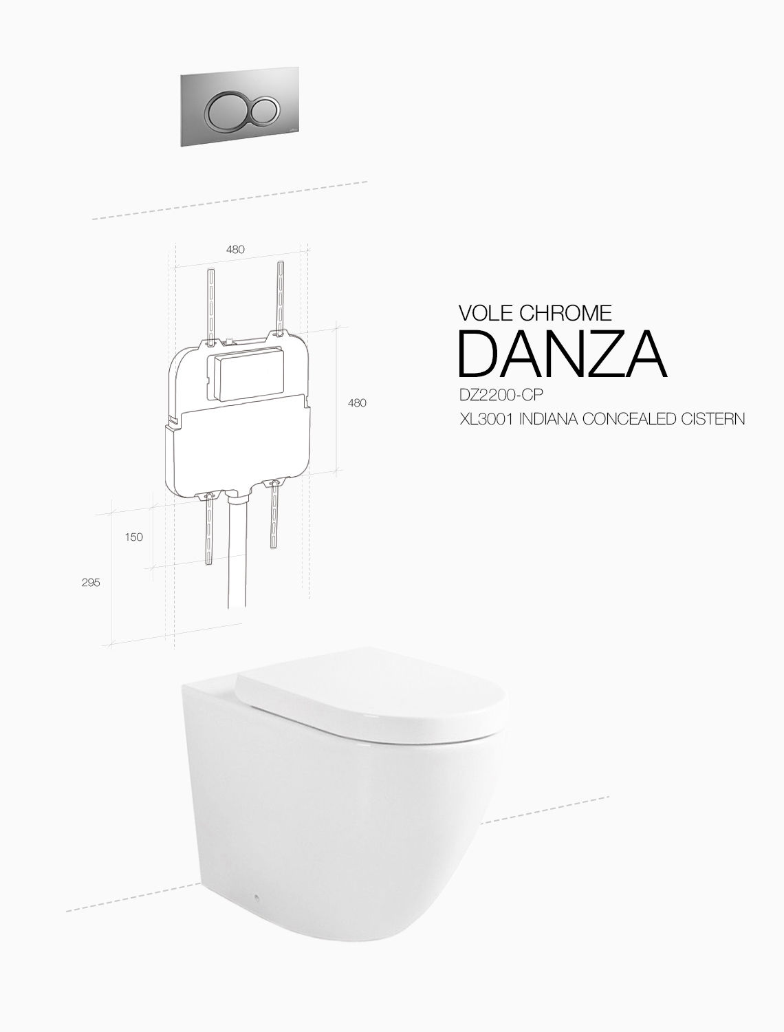 DANZA VOLE CHROME INDIANA