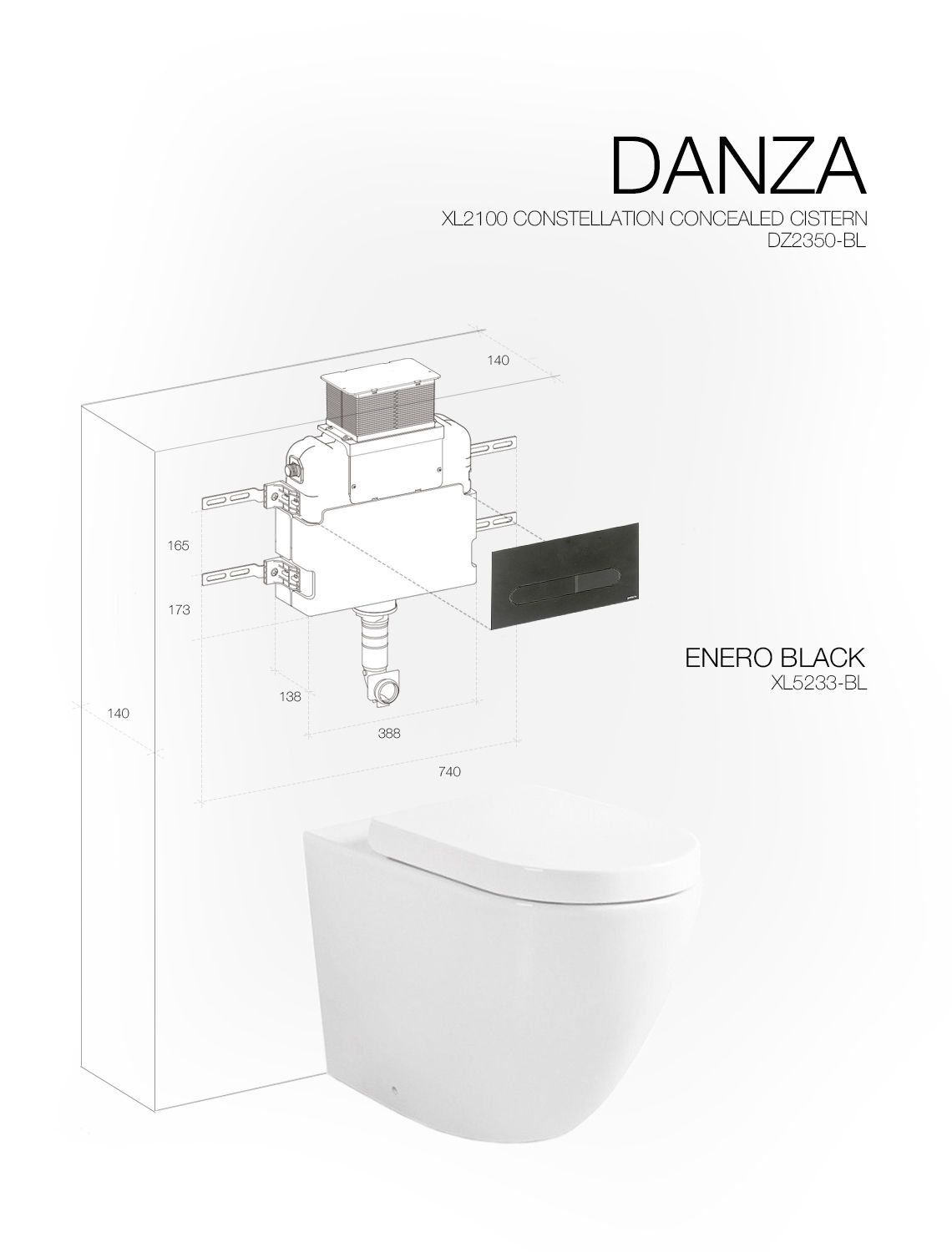 DANZA ENERO BLACK CONSTELLATION