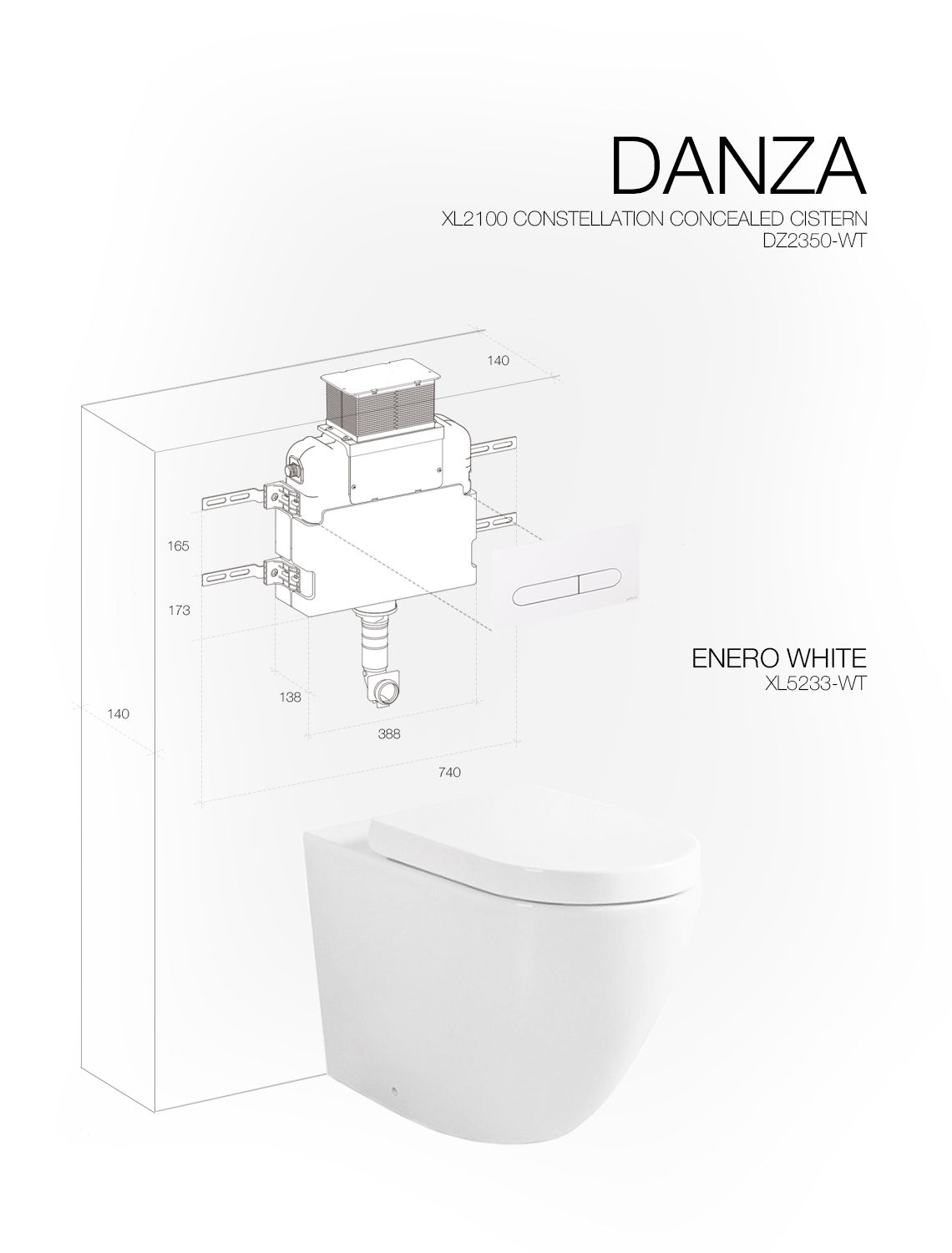 DANZA ENERO WHITE CONSTELLATION